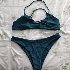 Teal Bikini Set